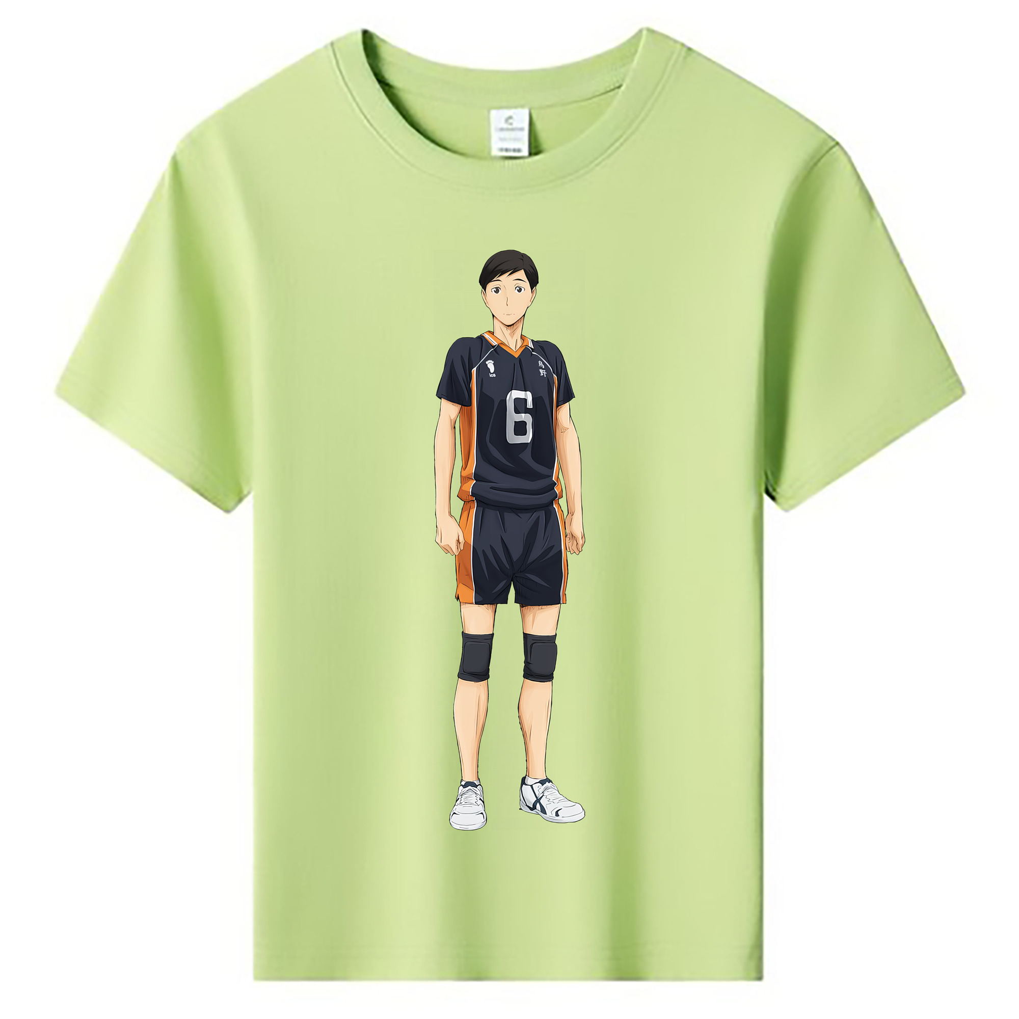 （画像用） ハイキュー!! Haikyu!! 綿100％キッズTシャツ（フロントプリント）